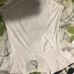 White pocket Z supply t shirt